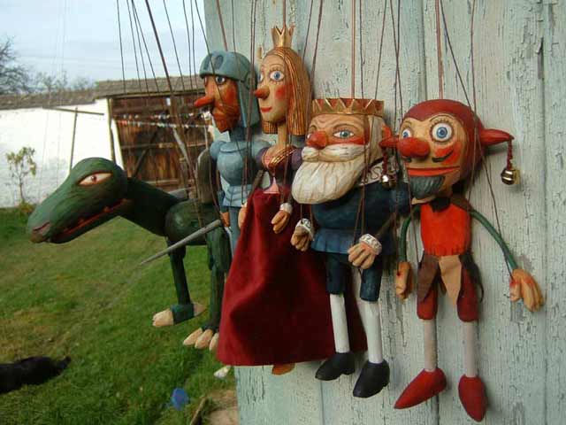 Intéressants Poupées De Spectacle Jouets De Marionnettes À - Temu
