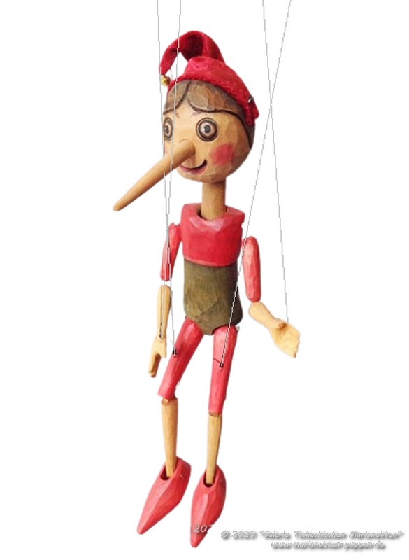 Pinocchio marionnette en bois vente, VK097