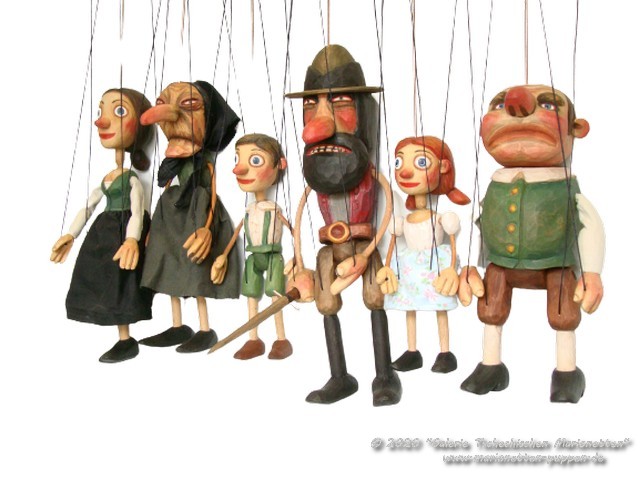 collection Marionnettes en Bois vente, RU027
