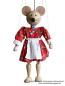 Mouse Minnie marionnette en bois